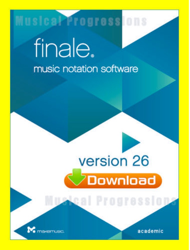FINALE 26 - MUSIC NOTATION SOFTWARE - DIGITAL MAKEMUSIC - NEW